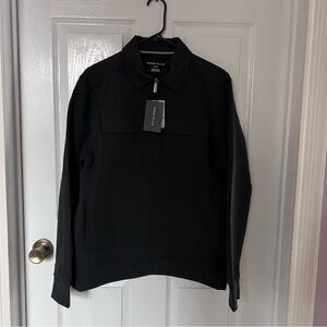 Perry Ellis Black Zip-Up Jacket